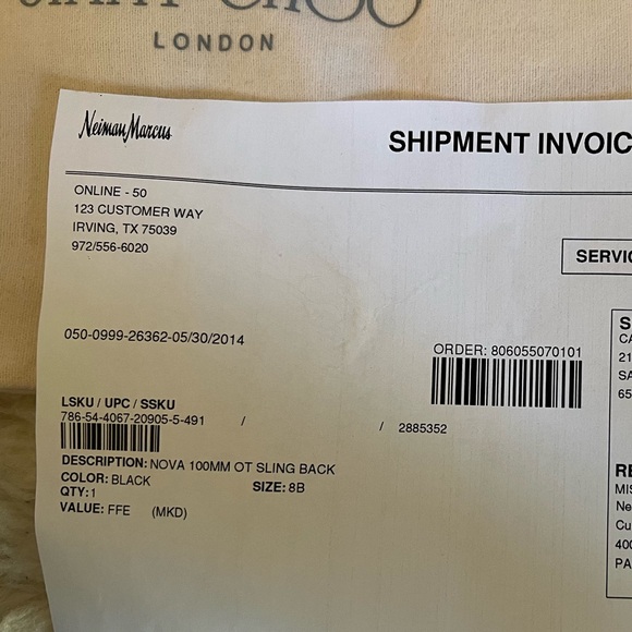 Jimmy Choo Nova 100mm Black Floral Lace Mesh Slingback Peep Toe Sandal Heels 38 - Picture 11 of 12